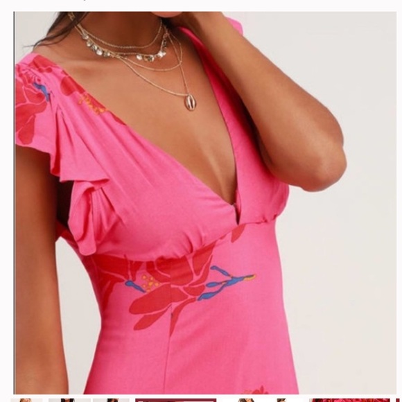 🔥⬇️NWT Free People She's A Waterfall Maxi Dress - Picture 5 of 15